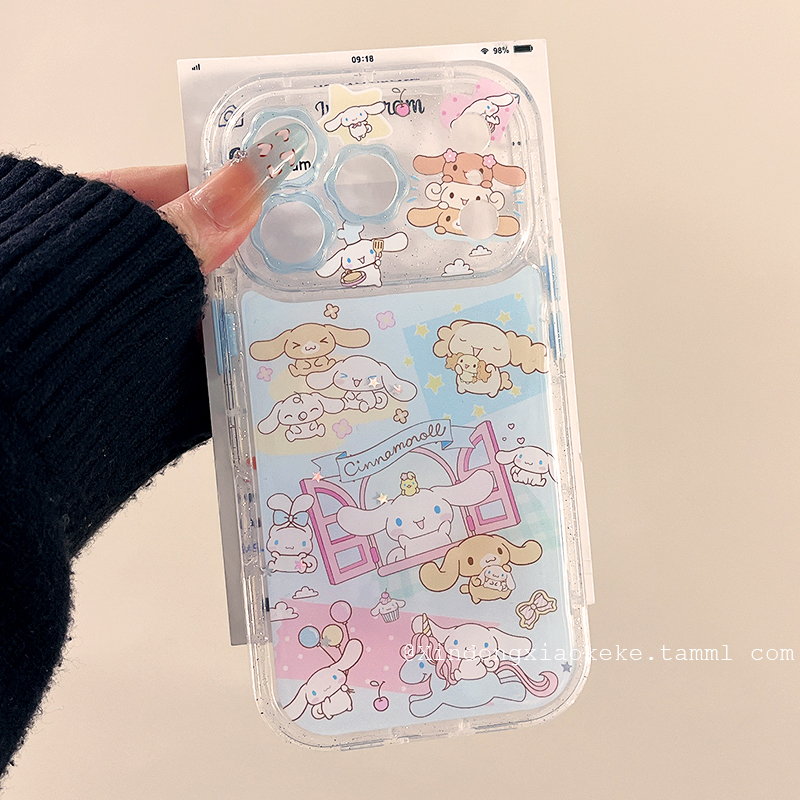 玉桂狗卡通适用苹果手机壳