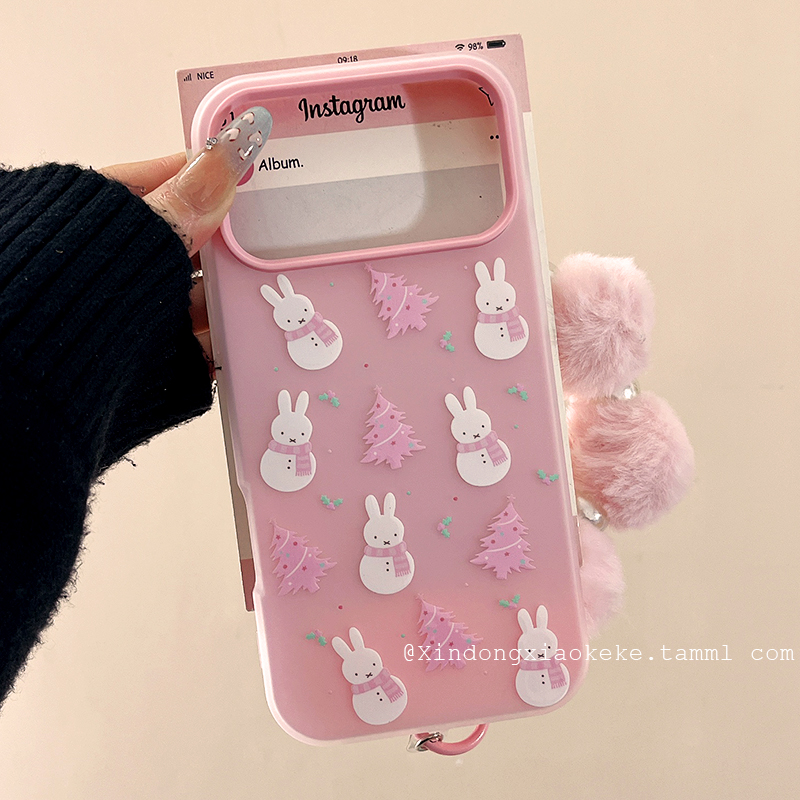 雪人米菲兔适用苹果手机壳