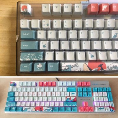 极速5 Sides Dye-Sublimatiovn 108 Keys OEM PBT Keycaps Full S