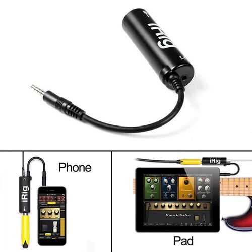 极速Guitcars Phone-Guitar-Interface Irig Mobile-Effects with