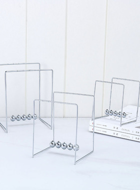 极速方形不锈钢i铁牛顿摆球撞球碰碰球金属非永动仪平衡惯性球办