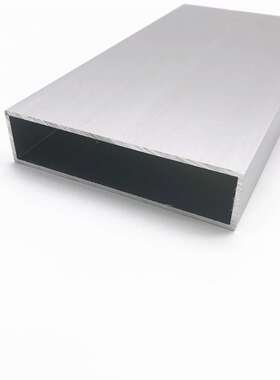 极速铝合a金方管100x25x2mm铝方管氧化铝型材隔断广告牌矩形管 铝