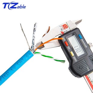 极速Cat6a Ethernet Cable S/FyTP Installation Double Shield S