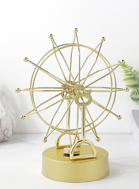极速金摩c天轮磁力永动仪办公客厅电视柜桌面摆件情侣节日学生毕