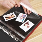 极速自粘i内页添加 白卡 黑卡