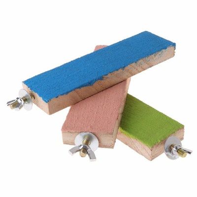 极速1 Pc Parrot Perch Stuand Holder Bird Cage Accessories