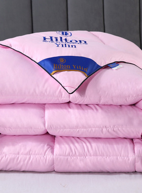 极速winter warm soft blanket羽丝M绒冬被酒店被芯棉被被子希尔