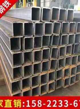 极速厂销40钢管热q235q5l0方管t矩形方60q铁方通铁钢材管R235无缝