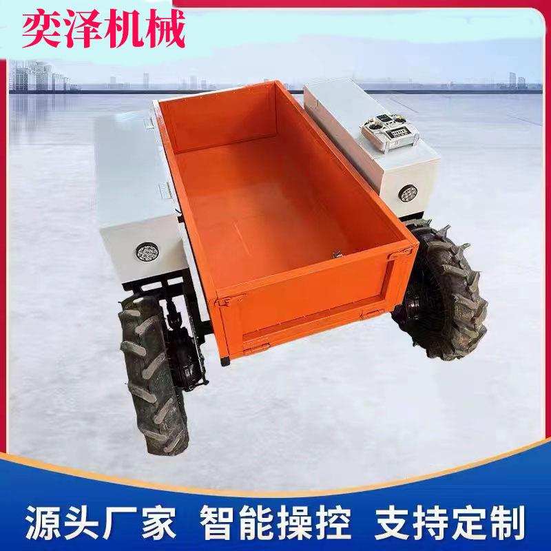 新型无线遥控全地形运输车四驱智能搬运车攀爬农用四轮运输车