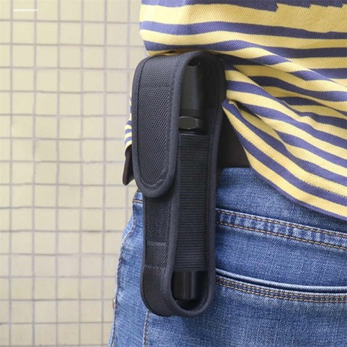 电筒腰包男战术手电筒套强光手电套腰套快拔molle配件通用收纳袋