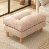 懒人沙发脚踏放脚换鞋 凳凳子搁脚家用客厅沙发延长拼接放腿神器