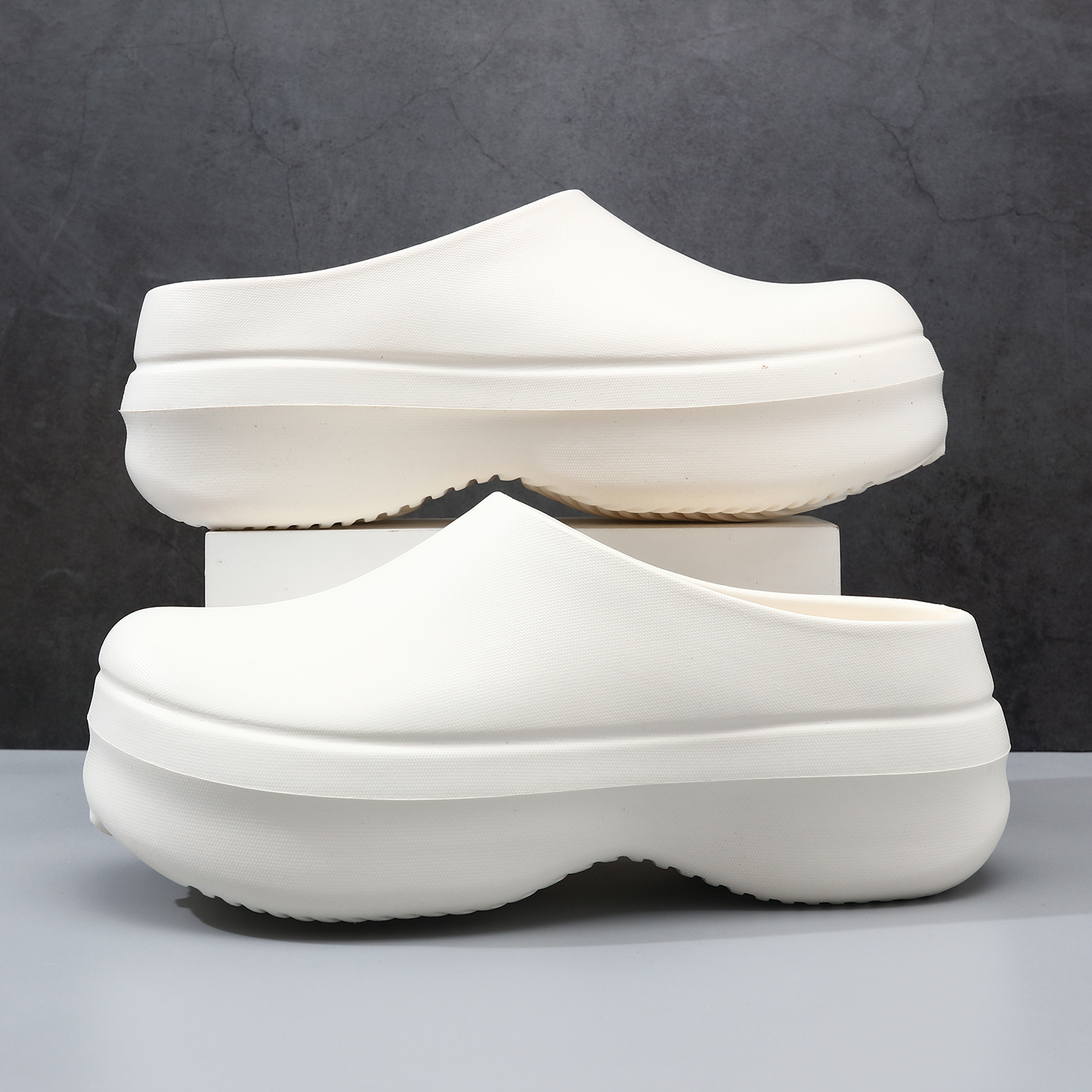 男士包头拖鞋休闲外出2025年新款