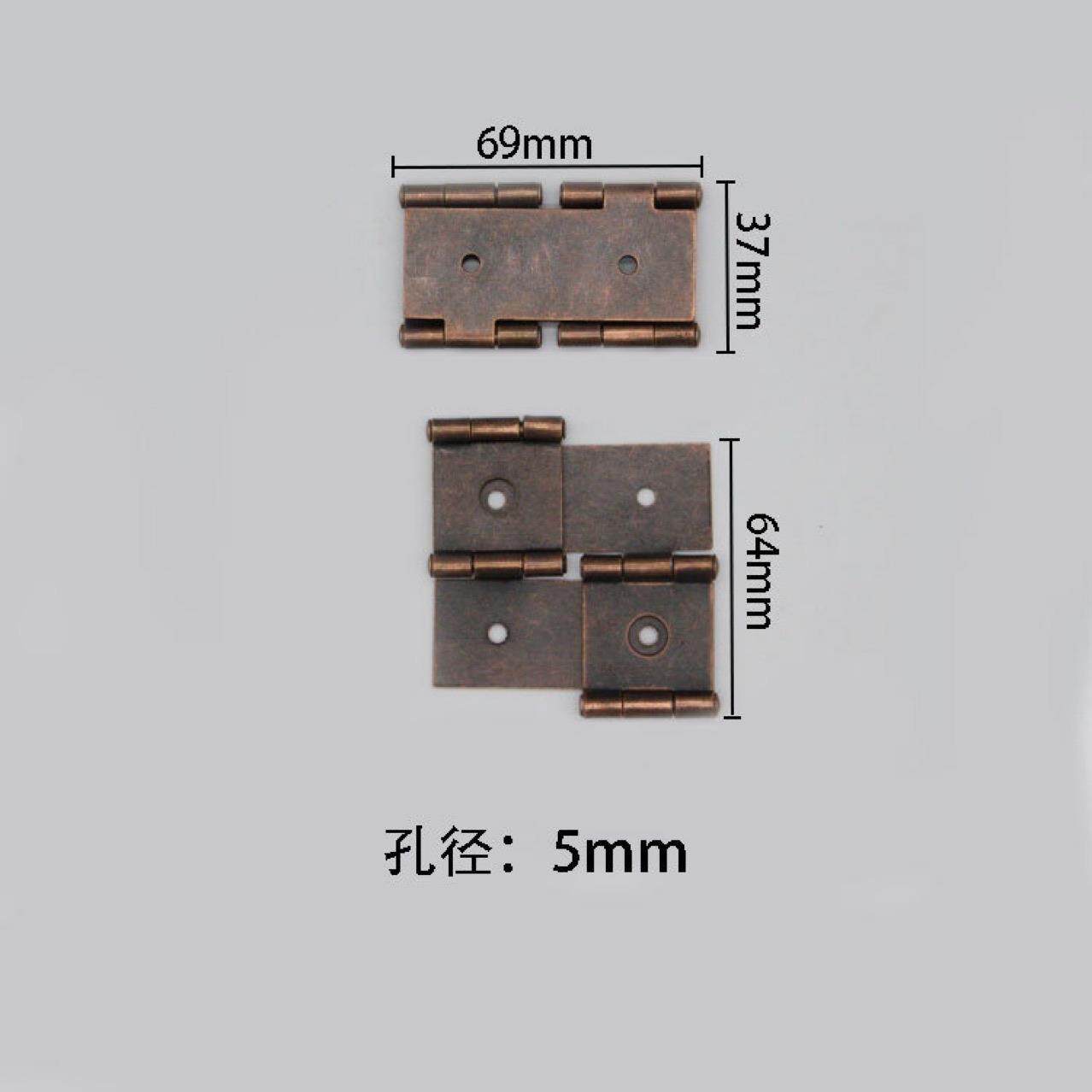 双翻合页屏风合页木箱橱门柜门铰链加厚折叠家具折页门窗柜子