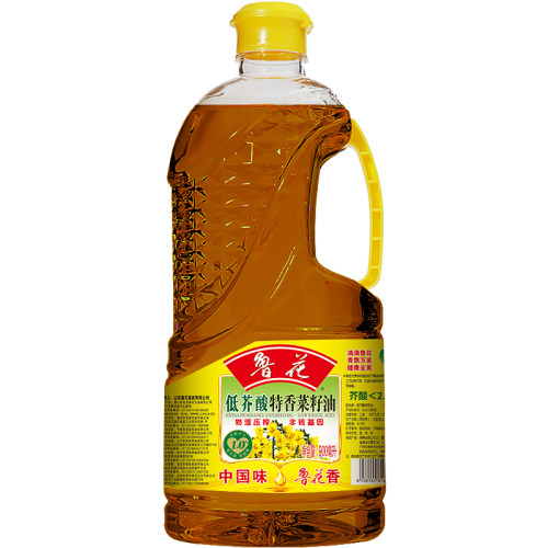 鲁花低芥酸特香菜籽油900ml