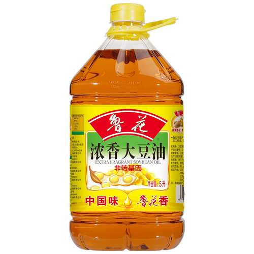 鲁花浓香大豆油5L非转基因