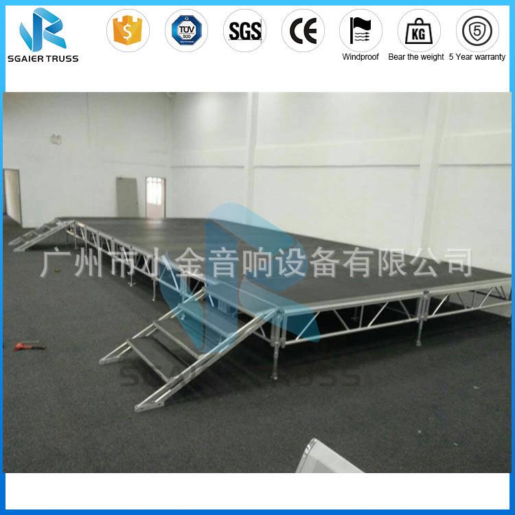 大型单位年会舞台，室内演出组装舞台现货