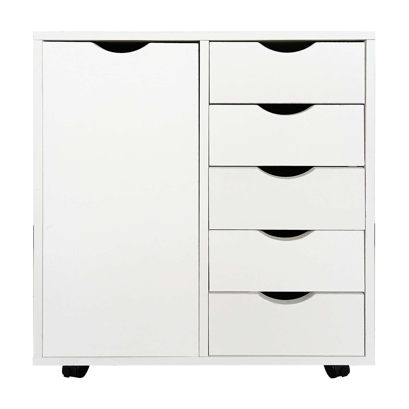 简约风格床头柜文件柜带万向轮家庭办公文件柜床头柜工厂直销