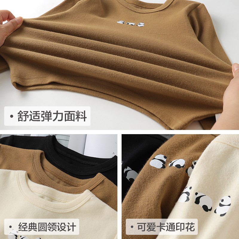 男童羊毛拉架打底衫春装秋冬童装儿童宝宝小童秋衣上衣秋季U14249