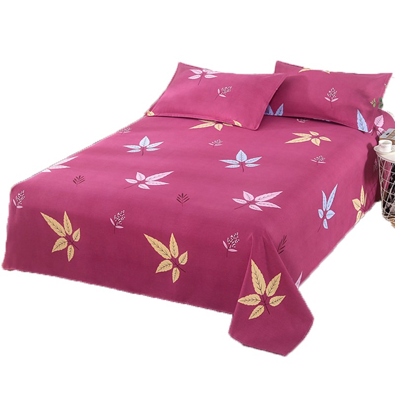 【加厚磨毛】大炕单单件榻榻米床单子土炕3米3.5m4床单单件三件套