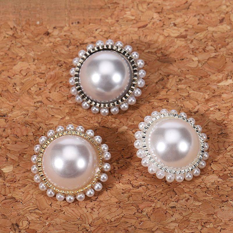 精致金属钮扣小香风珍珠扣子女羊绒风衣外套大衣各种衣服手缝扣,居家布艺,纽扣,淘宝优惠券,粉丝福利购,淘宝优惠卷