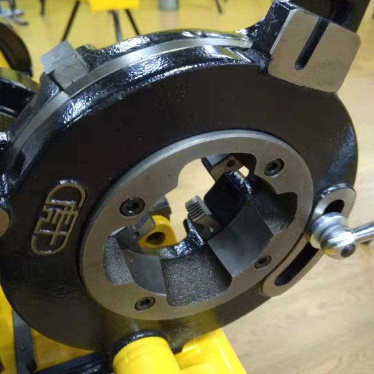 SQ电50A-电4动套丝机家庭消防化工管G道不锈钢开牙机2 3 寸动