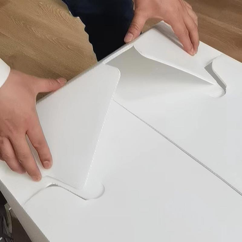 厂箱家p板p中板塑料周转瓦楞箱防静电收纳箱DMZ空万通板钙塑箱