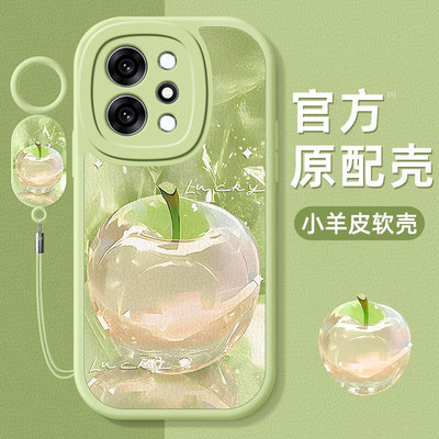 使用OPPOReno系列水晶苹果手机壳