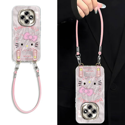 适用OPPOA系列碎花凯蒂猫手机壳