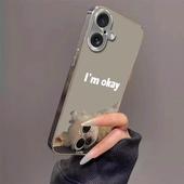 适用苹果16手机壳iPhone15Promax新款 IP14镜面13电镀十二11硬壳Xsmax墨镜狗狗8plus防摔保护套7p卡通创意SE