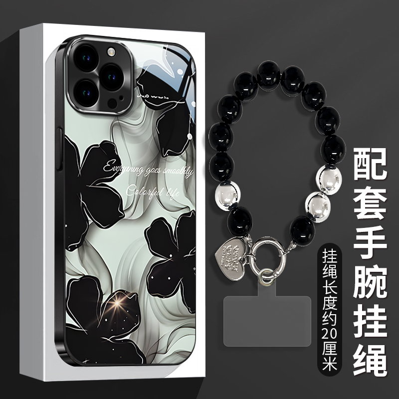 适用苹果系列水墨画手机壳