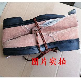 男电焊工浇铸防护鞋 派登劳保b鞋 防砸钢包头反绒皮耐高温模压工作