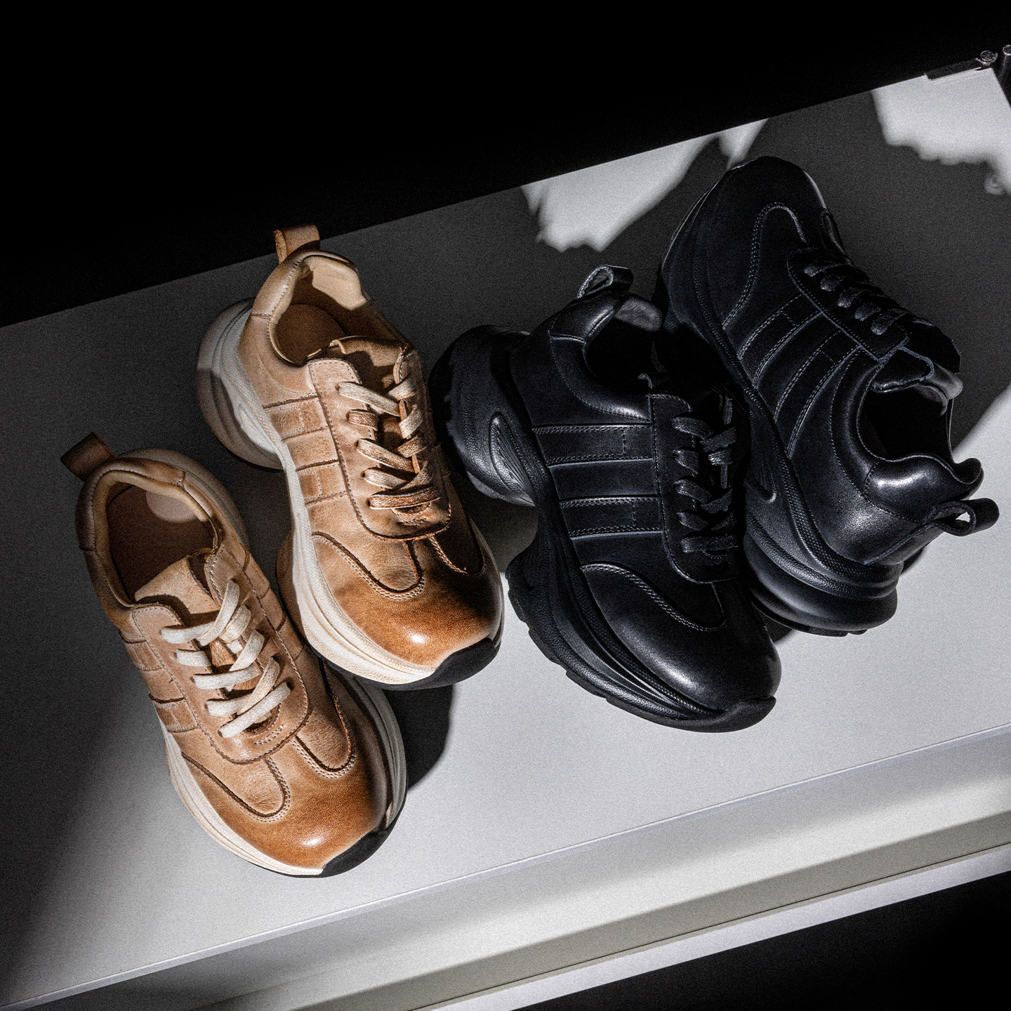 曼晨厚底老爹鞋秋冬休闲运动女鞋