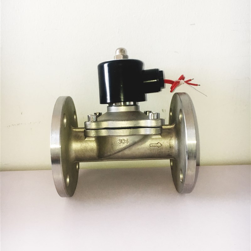 ZCA真空电磁阀 不锈钢法兰 DN15 20 25 32 40 50