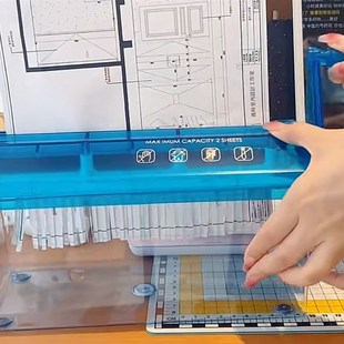 小型碎纸机学生手动迷你全自动家用办公K室桌面家用便携手摇静音