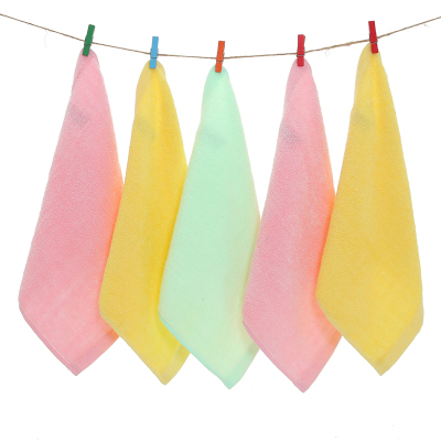 二等油利除魔厨洗碗巾厨房保洁抹布残次品小方巾按斤论斤卖纯木棉