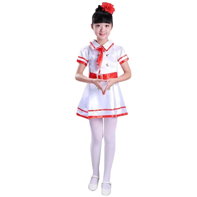 六一儿童合唱服演出服男女童中小学生红领巾舞蹈服校园朗诵表演服