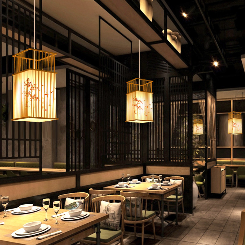 中式灯笼竹艺包厢竹编吊灯田园餐厅饭店卧室阳台日式茶楼民宿灯具,家装灯饰光源,酒店/宴会厅/餐饮吊灯,淘宝优惠券,粉丝福利购,淘宝优惠卷