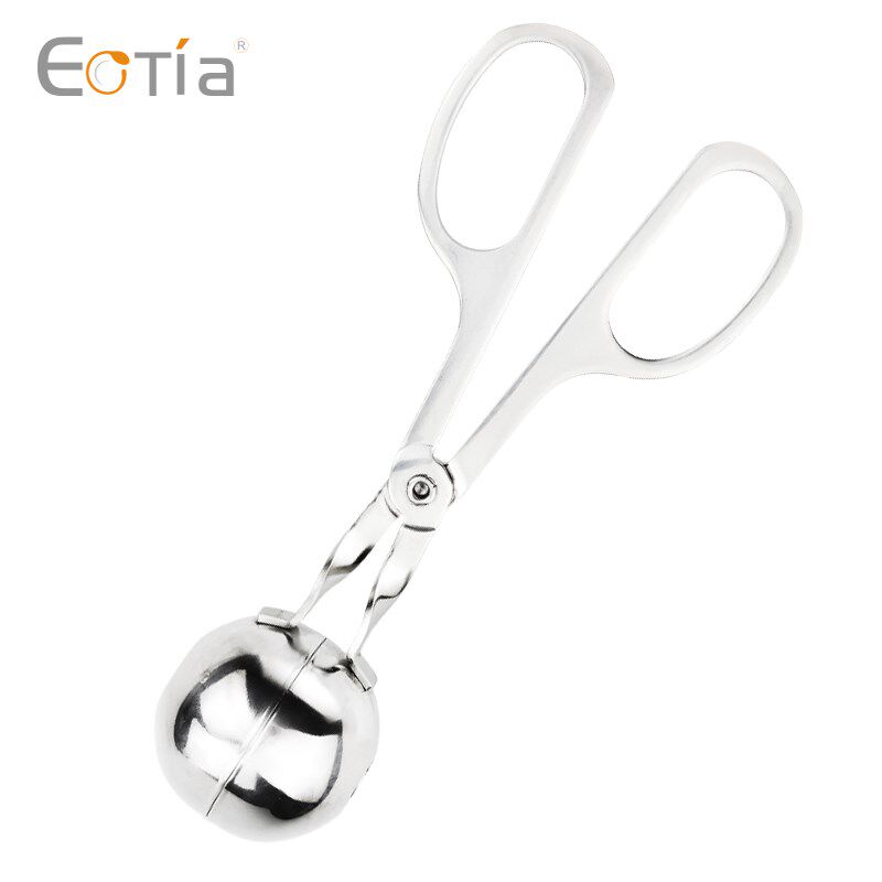 Ectia 肉丸子制作器虾滑饭团模具厨房304不锈钢做丸子夹神器家用