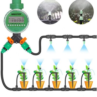全自动浇花器雾化滴灌喷头灌溉浇水神器家用智能定时植物喷淋系统