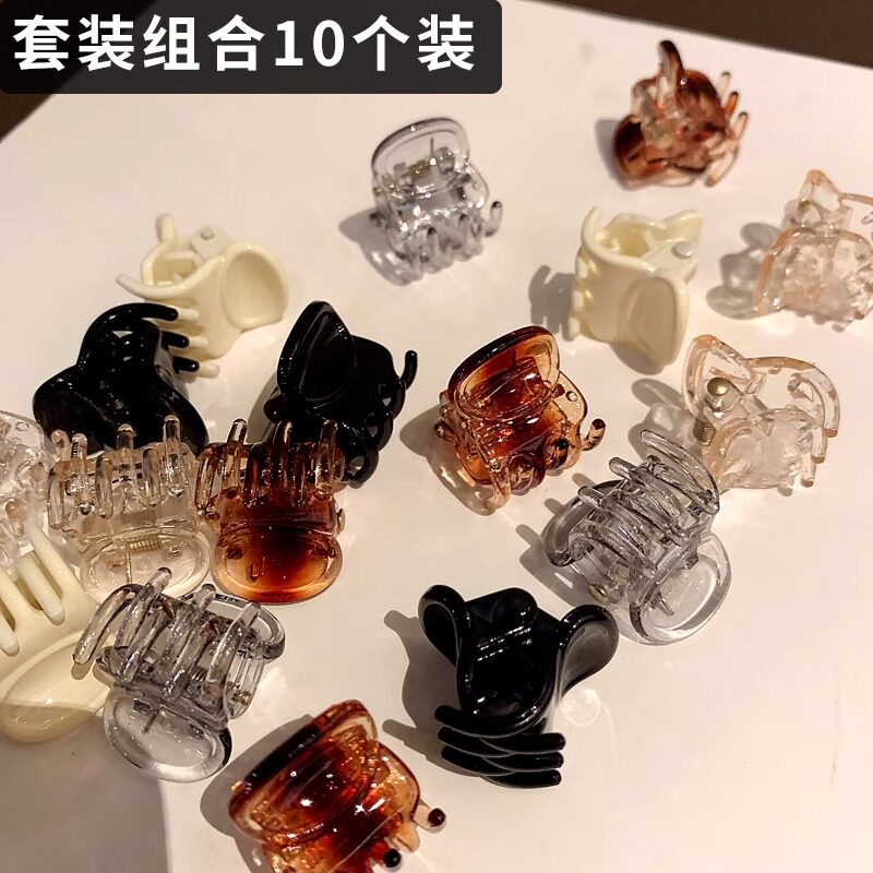 迷你小号抓夹小发夹侧边刘海夹2024新款碎发神器夹子头饰发饰韩国