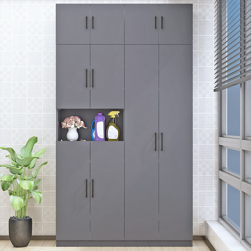 入户鞋柜家用门口外大容量隔断柜简约现代一体靠墙加高储物玄关柜