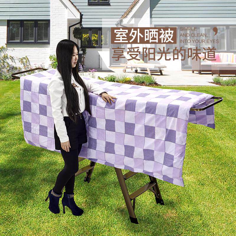 铝合金家用折叠梯子两用晾衣架室内多功能落地翼型人字楼梯加厚
