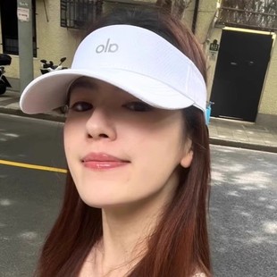 alo戶外運(yùn)動(dòng)網(wǎng)球健身遮陽 舒適輕便空頂帽吸汗透氣戶外出游簡(jiǎn)約