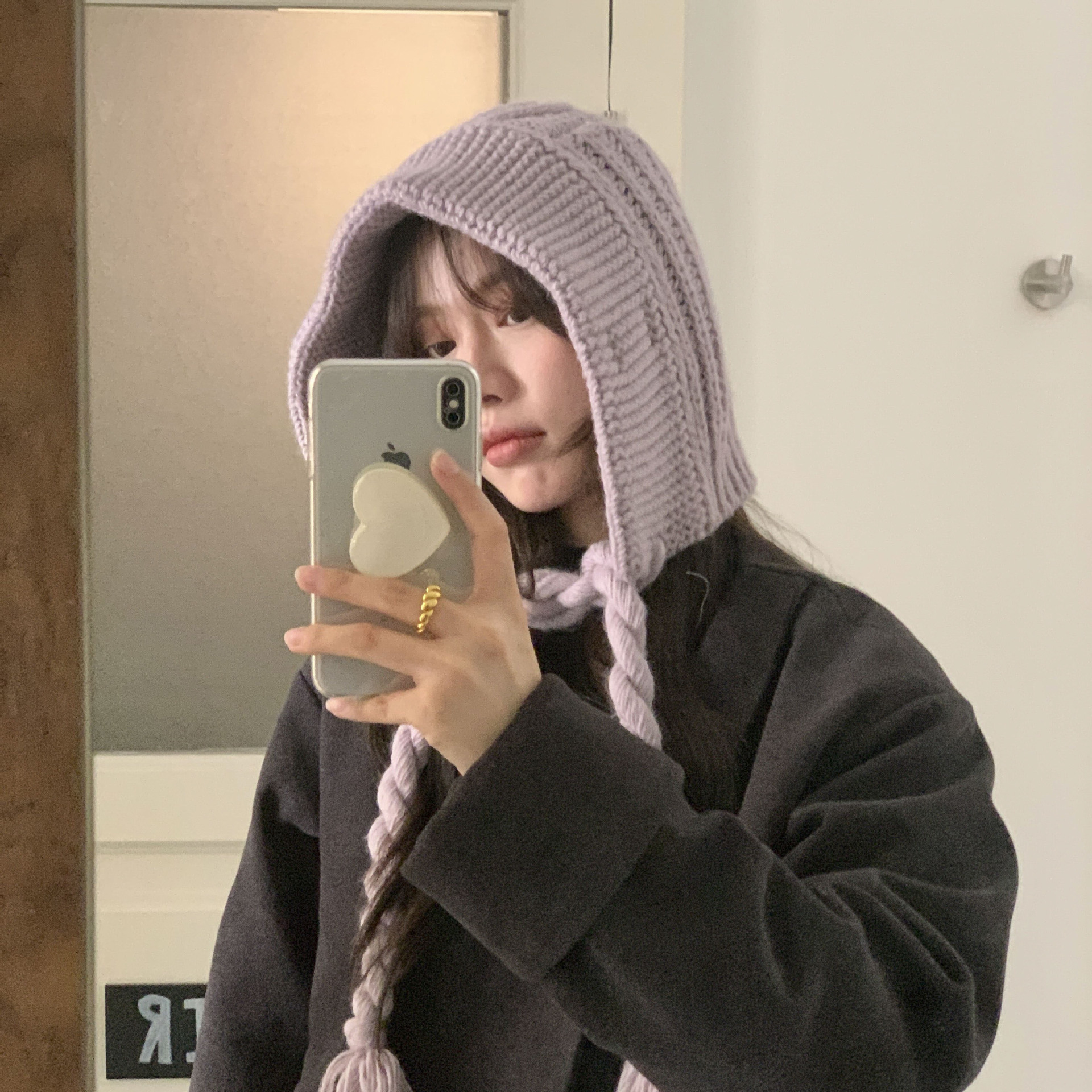 秋冬保暖巴拉克拉法针织帽