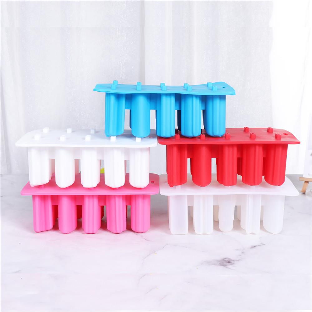 4十孔十连12生肖老北京硅胶冰棍冰格冰棒冰球奶油雪糕模具