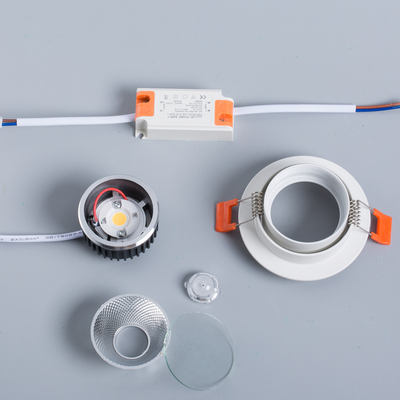 微工RA98高显色嵌入式射灯天花灯 护眼无频闪3500K暖光4500K阳光