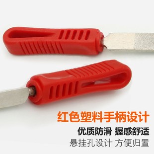 大板锉刀平板锉平扁锉钢锉金属6寸8寸10寸12寸超硬合金三角圆半圆