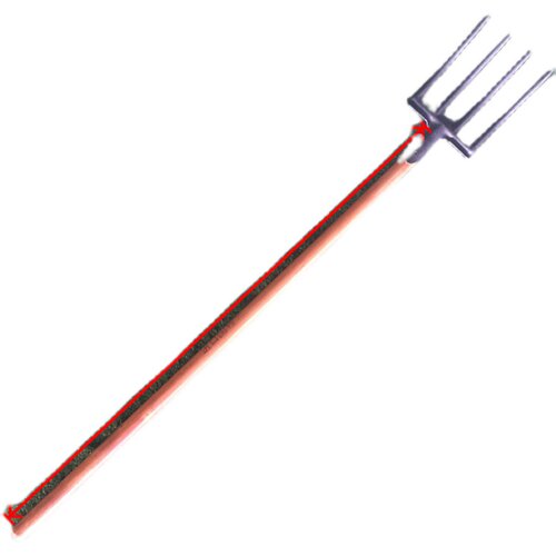 翻土神器翻土翻地工具松土钢叉子加厚四齿钢叉开荒挖土神器