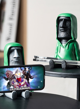 北欧艺术石像装饰创意摆件家居z饰品摆设客厅现代简约软装落地大