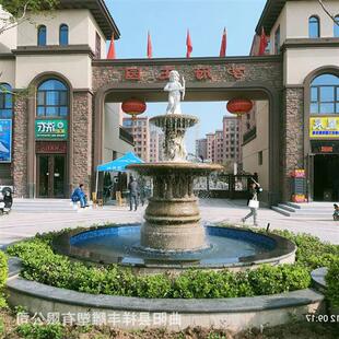 來(lái)圖定制歐式 園林別墅噴泉石雕廣場(chǎng)庭院社區(qū)P流水景.觀雕塑大理